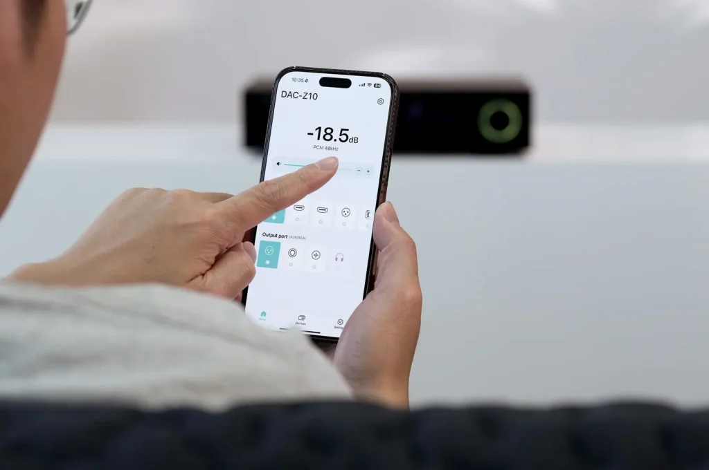 DAC-Z10 - Sterowanie Mobilne | Muzyka na Wyciągnięcie Ręki