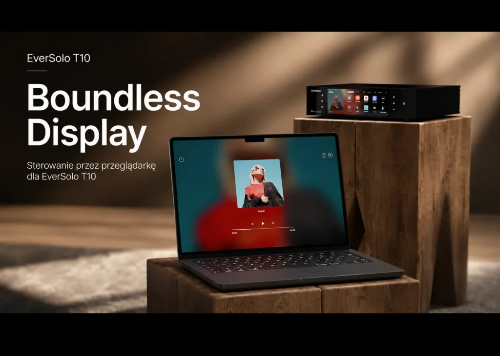 EverSolo T10 Boundless Display Sterowanie Przez Przeglądarkę Dla EverSolo T10